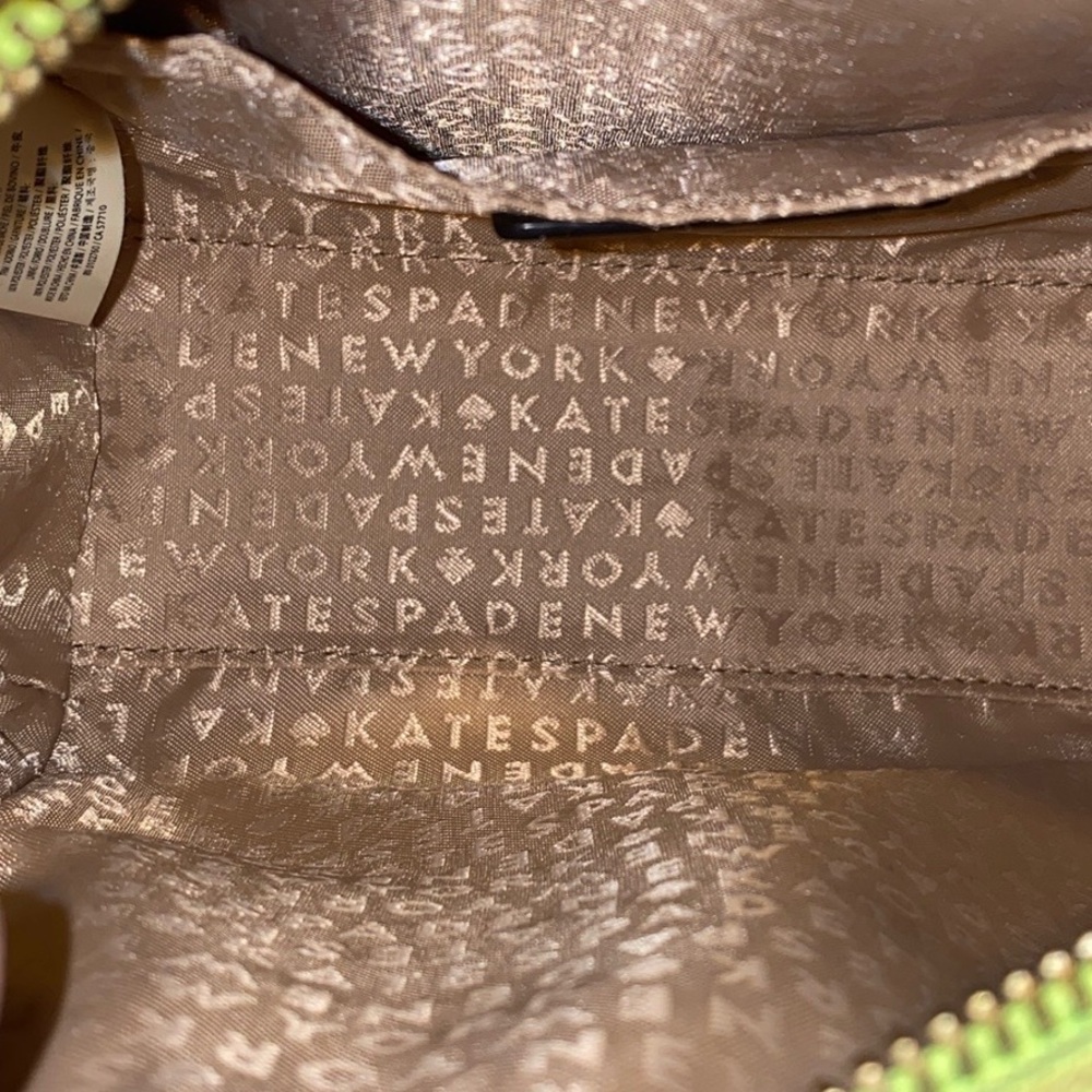 NWOT Kate Spade Green Leather Crossbody Bag - Picture 13 of 14